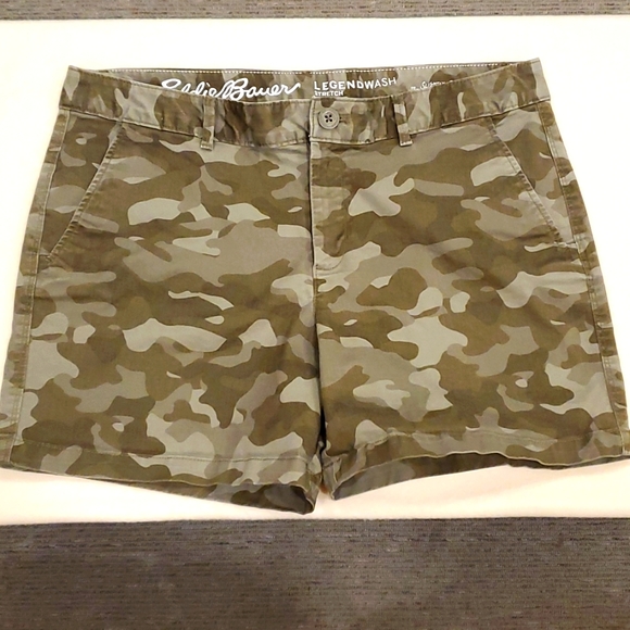 Eddie Bauer Camo Shorts - Picture 1 of 4